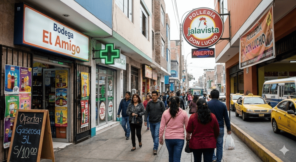 publicidad en punto de venta y por qué funciona tan bien en Perú.