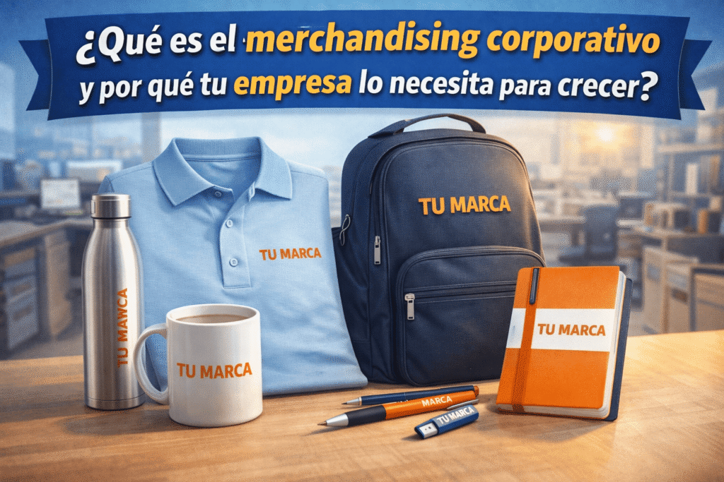 ¿Por qué invertir en merchandising corporativo hoy?
